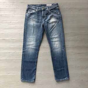 AG Jeans The Ex-Boyfriend Slim Slouchy Size 27 Medium Wash 100% Cotton